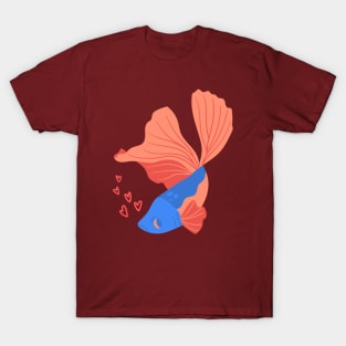 Colorful Koi Fish Beautiful T-Shirt